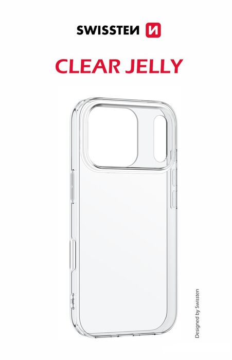 Swissten Capa Clear Jelly iPhone 17 Pro