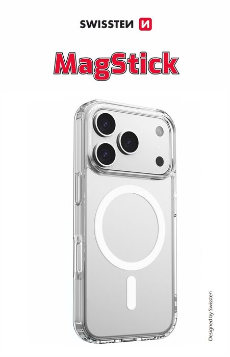 Swissten Capa Clear Jelly MagStick iPhone 17 Pro