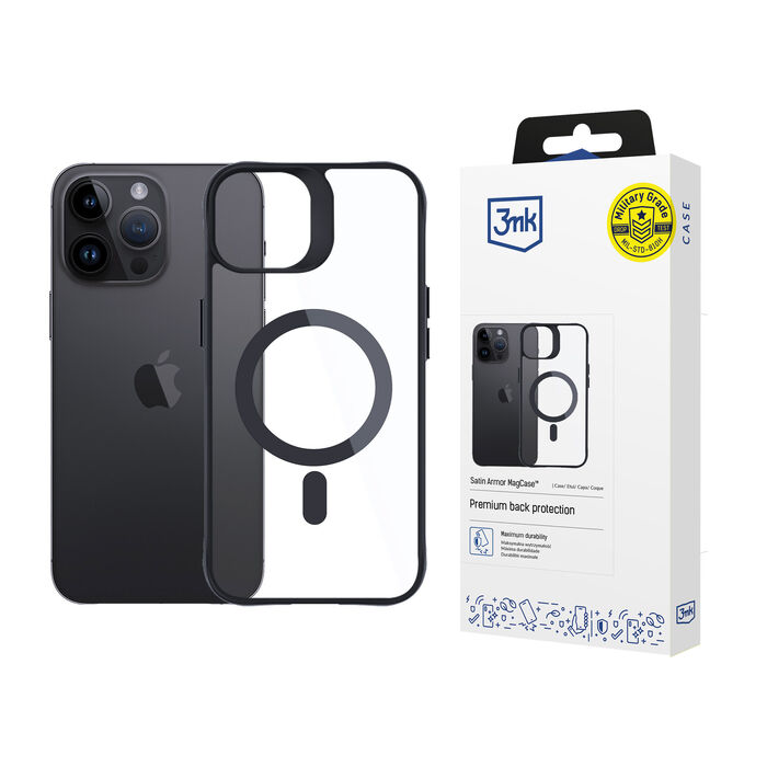 3mk Satin Armor Magcase - Apple iPhone 14 Pro