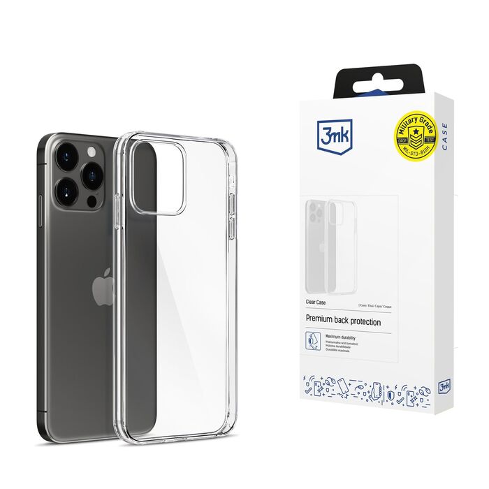 3mk Clear Case - Apple iPhone 15 Pro