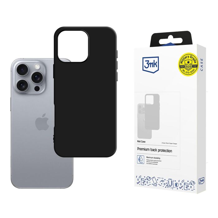 3mk Matt Case - Apple iPhone 16 Pro