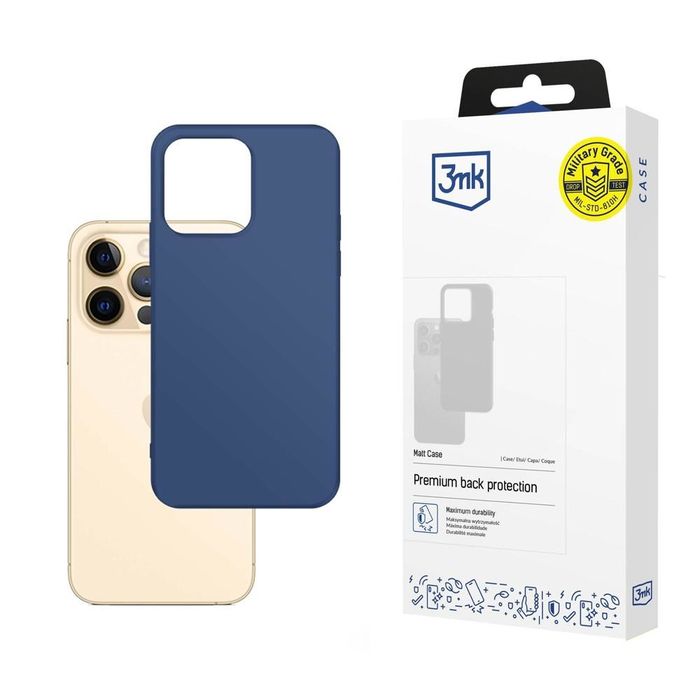 3mk Matt Case Blueb - Apple iPhone 13 Pro
