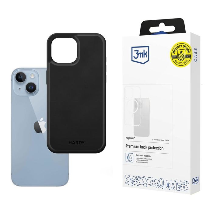3mk Hardy Apple Silky Leather Magcase - Apple iPhone 14