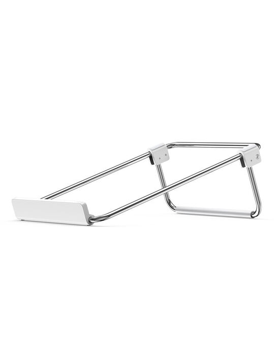Ugreen 80348 Suporte para Computadores Portáteis Suporte para computador portátil Aço inoxidável, Branco 39,6 cm (15.6")
