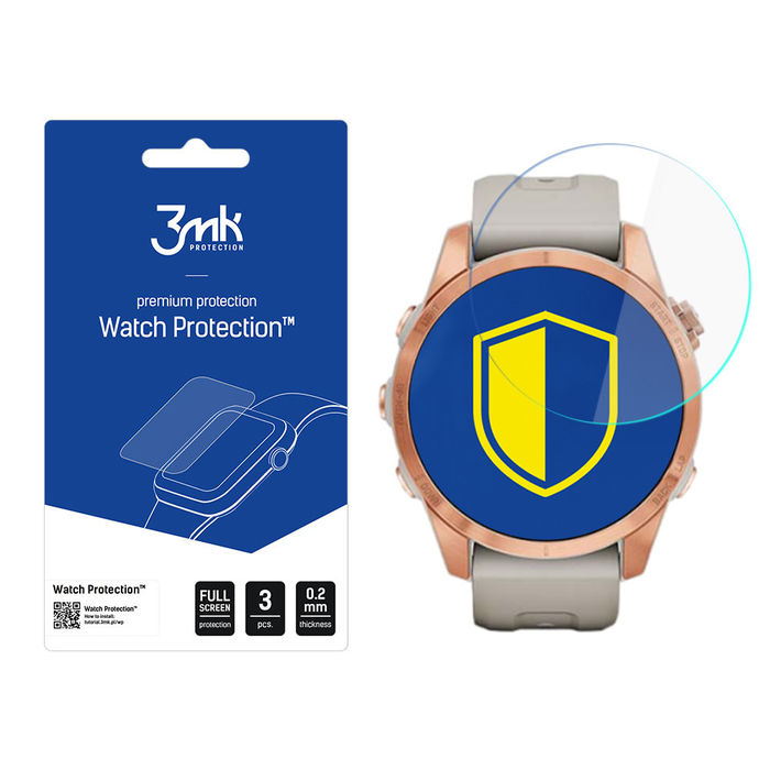 3mk Watch Protection - Flexibleglass Garmin Fenix 7S Pro Solar