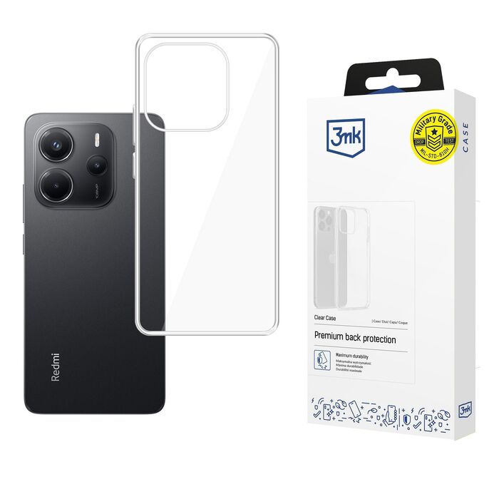 3mk Clear Case - Redmi Note 14 4G