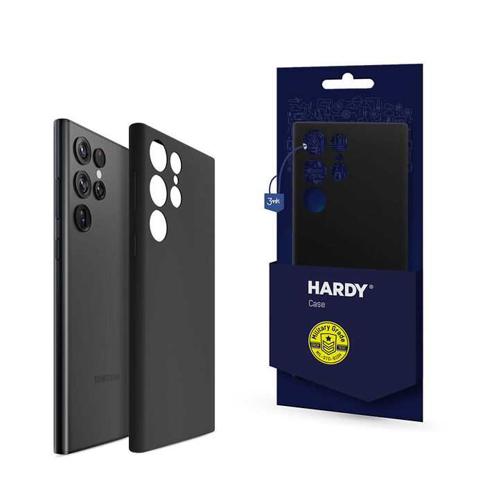 3mk Hardy Android Silicone Magcase Black - Samsung Galaxy S24 Ultra