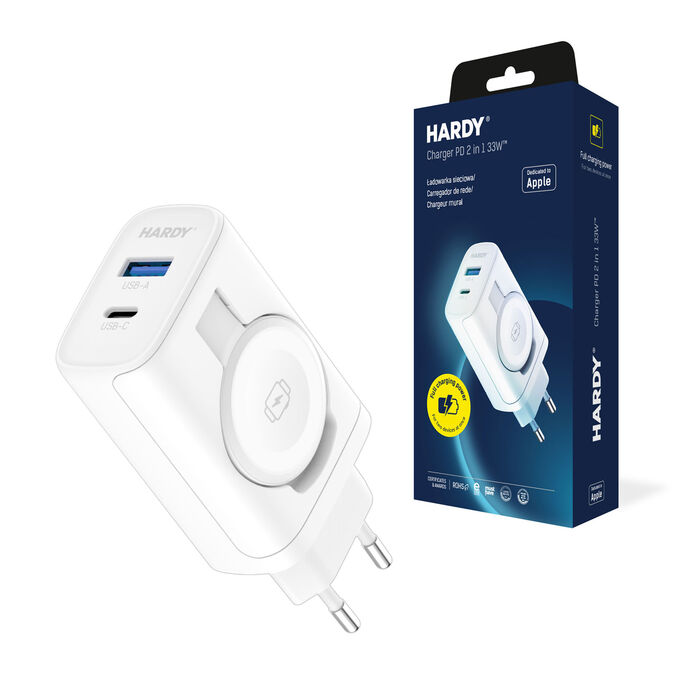 3mk Hardy Charger Pd 2in1 33W For Apple
