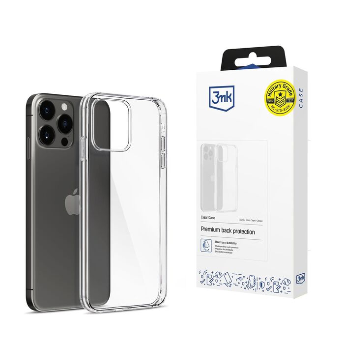 3mk Clear Case - Apple iPhone 15 Pro Max