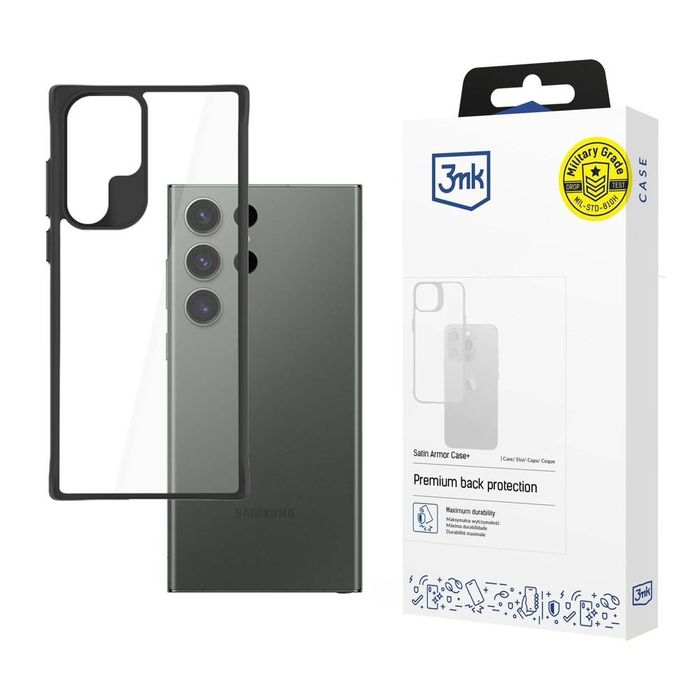 3mk Satin Armor Case+ - Samsung Galaxy S23 Ultra