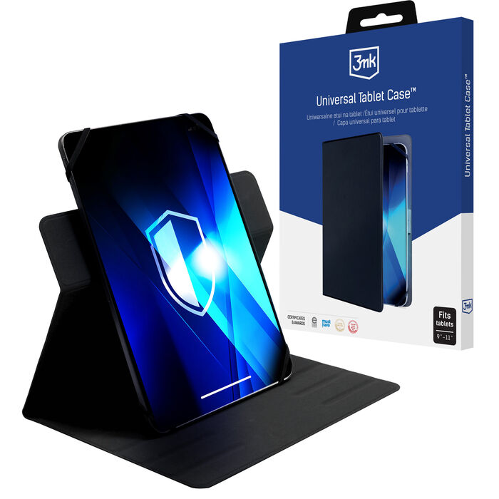 3mk Up To 9-11" Universal Tablet Case  Black