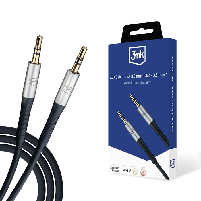 3mk Aux Cable Jack 3,5 mm - Jack 3,5 mm