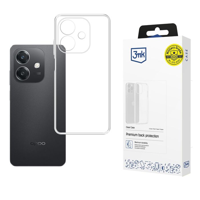 3mk Clear Case - Oppo A40 / A40M / A3 4G