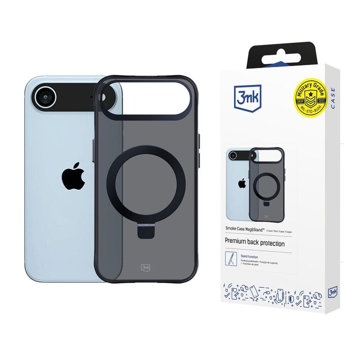 3mk Smoke Case Mag&stand - Apple iPhone Air
