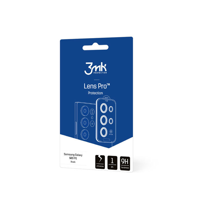 3mk Lens Protection Pro - Lens Samsung S23 FE (black)