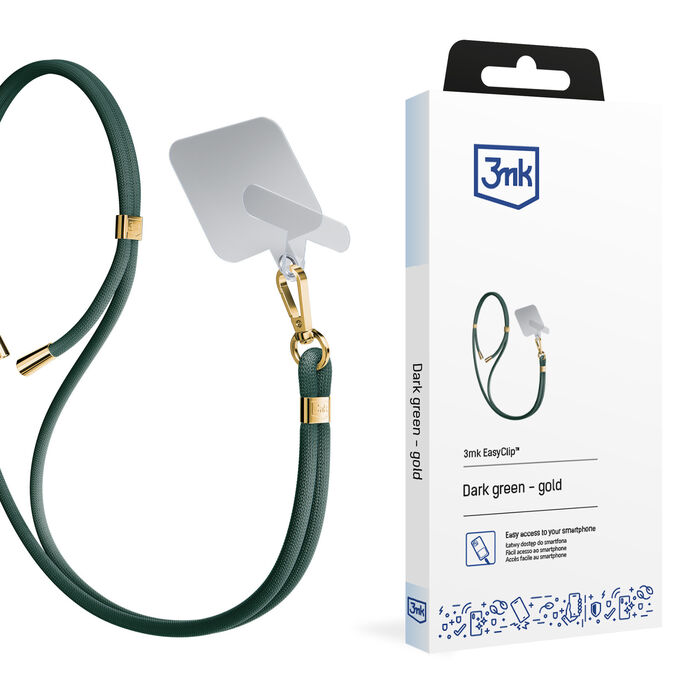 3mk Easyclip -  Dark Green (gold)