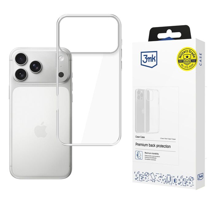 3mk Clear Case - Apple iPhone 17 Pro Max