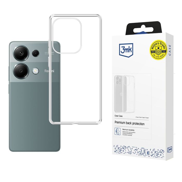 3mk Clear Case - Redmi Note 13 Pro 4G