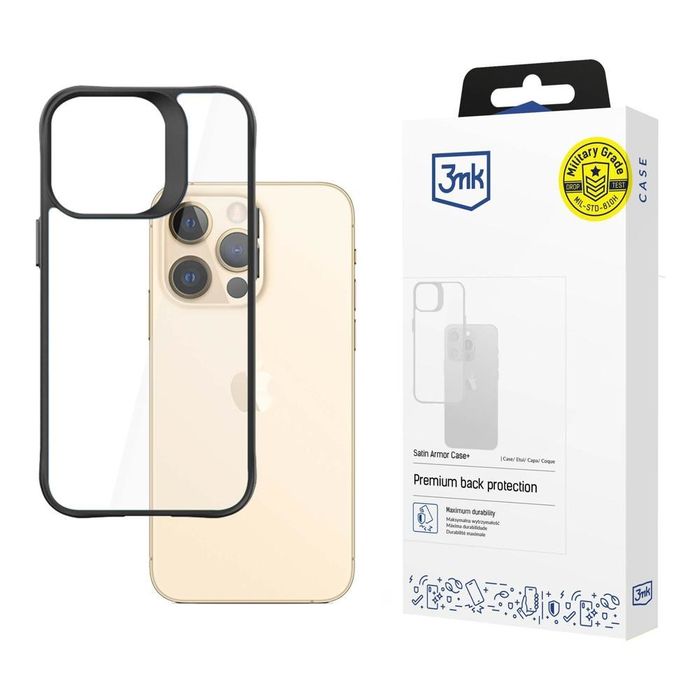 3mk Satin Armor Case+ - Apple iPhone 13 Pro Max