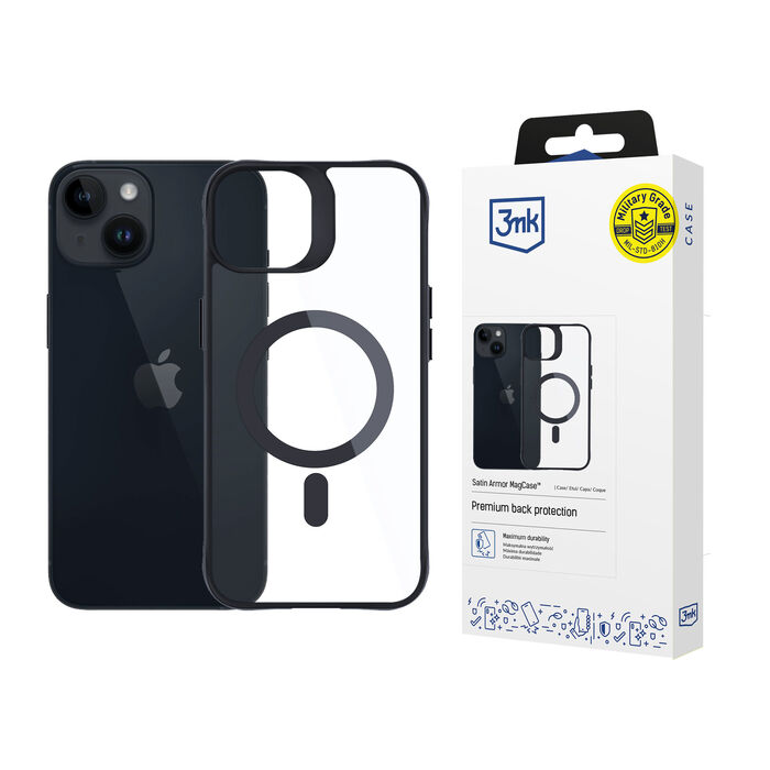 3mk Satin Armor Magcase - Apple iPhone 13/14