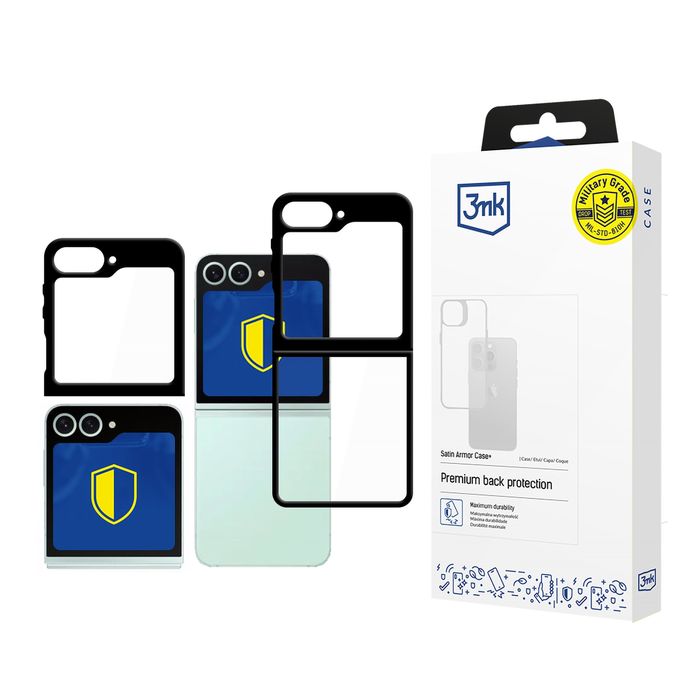 3mk Satin Armor Case+ Flip - Samsung Galaxy Z Flip 6 / 7 FE