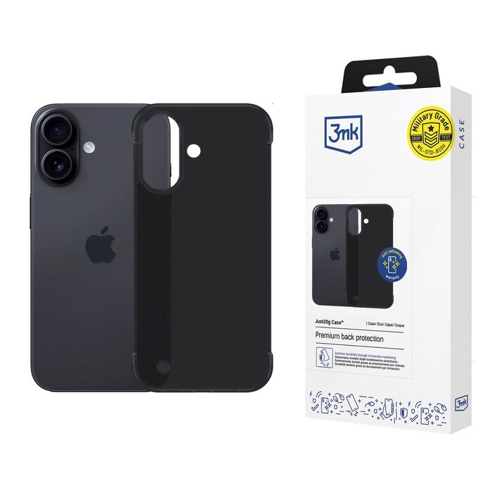 3mk Just20g Matt Case - Apple iPhone 16