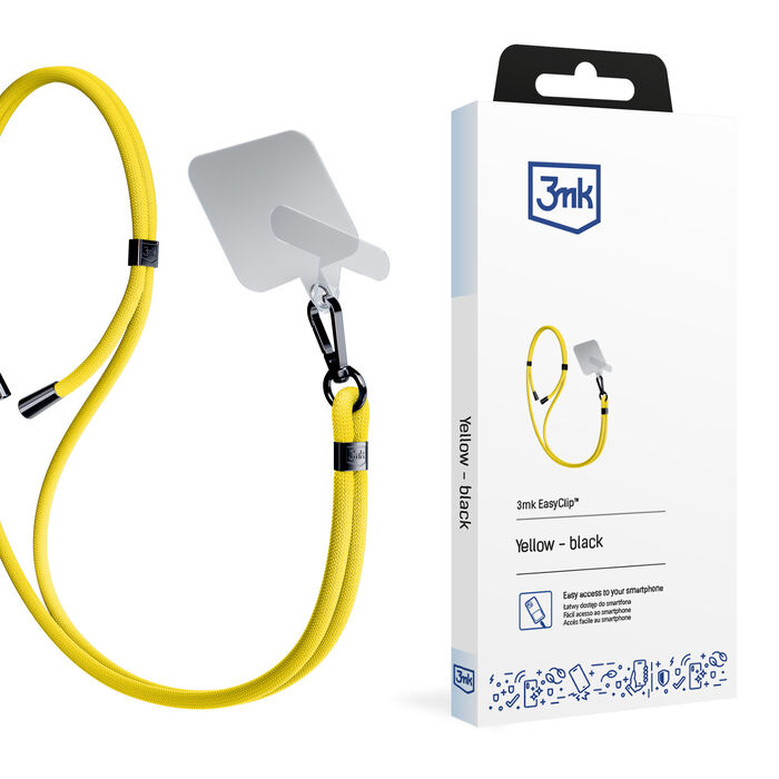 3mk Easyclip -  Yellow (black)