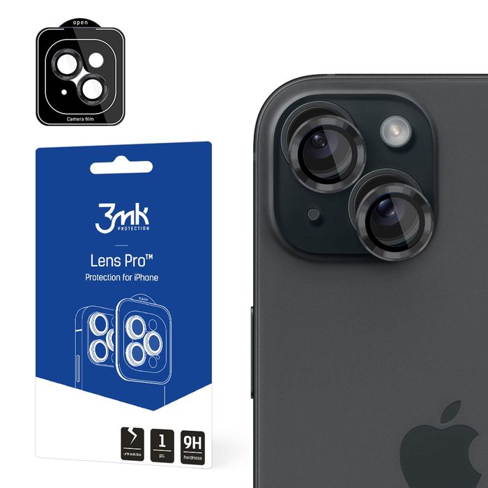 3mk Lens Protection Pro - Lens iPhone 15 Pro Max (graphite)