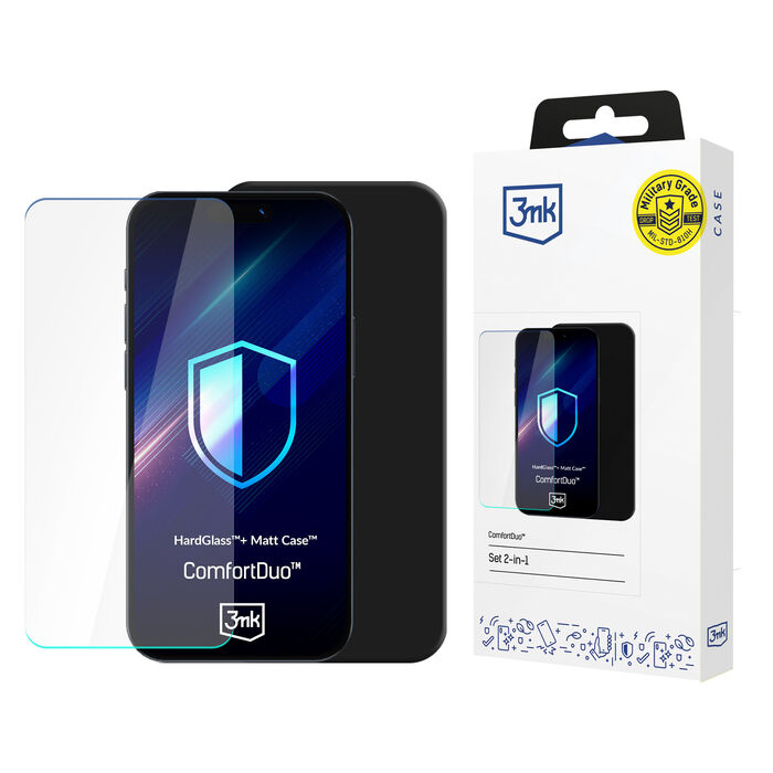 3mk Comfortduo Matt Black - Samsung Galaxy A36