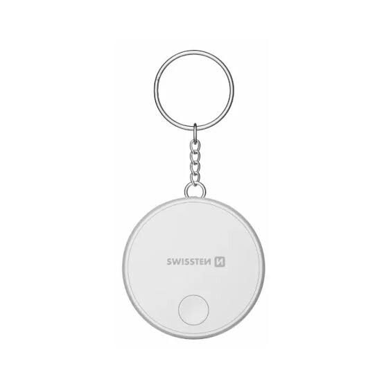 Swissten Find Tag Branca com função Apple Find My