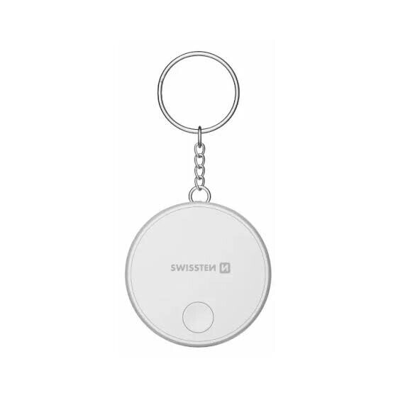 Swissten Find Tag Branca com função Apple Find My