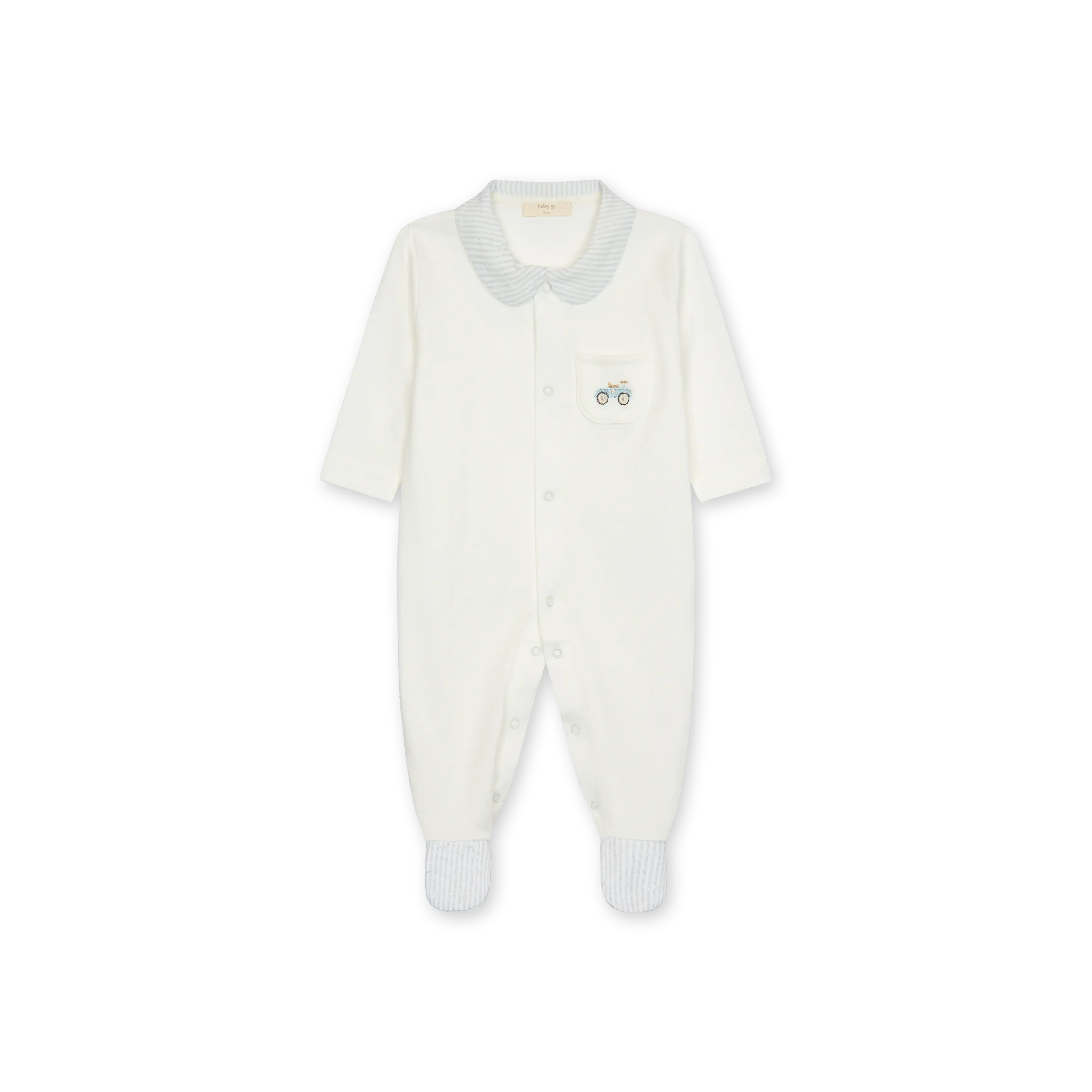 Babygrow Nursery - Azul e Branco 