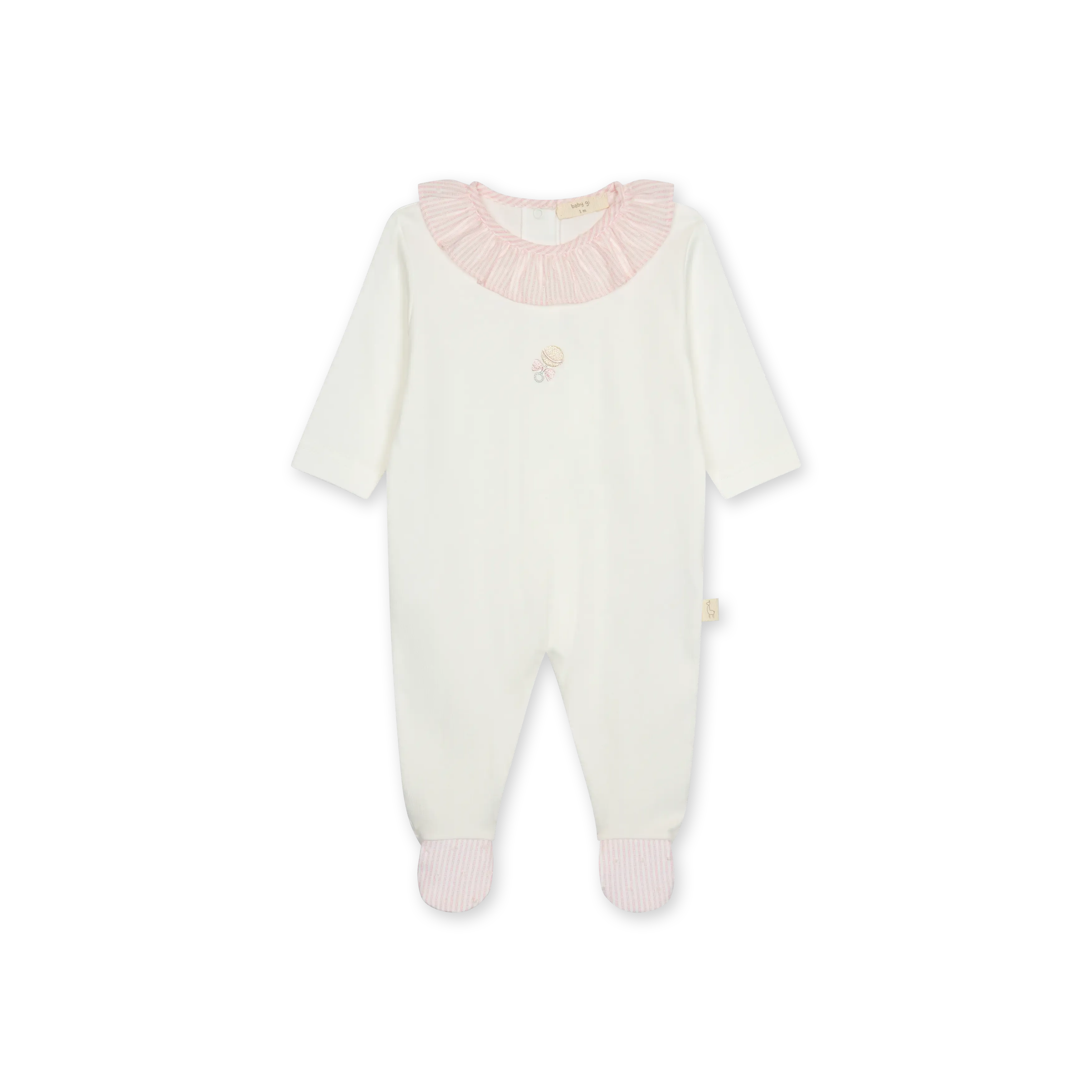 Babygrow Nursery - Rosa e Branco 