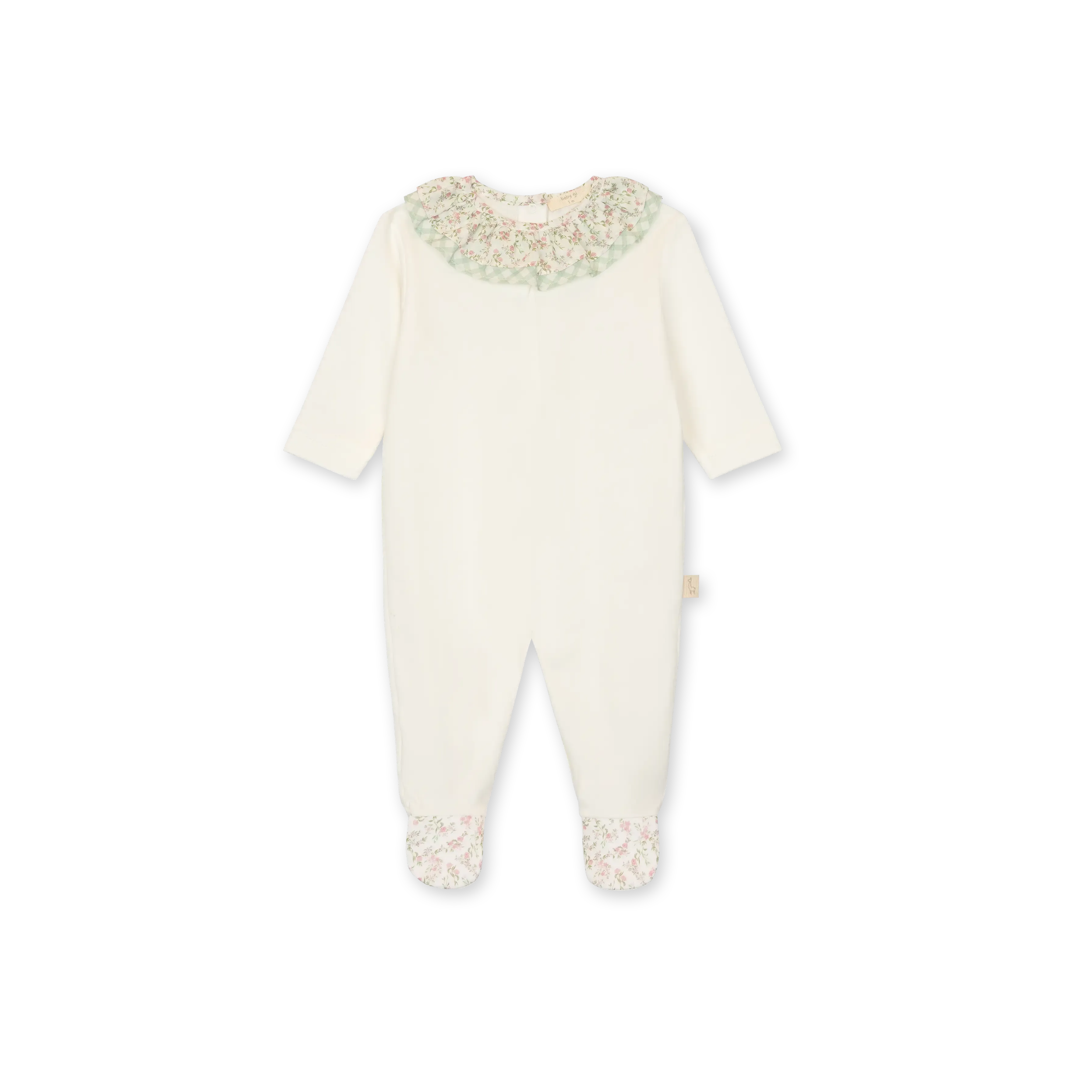 Babygrow Prairie - Pérola c\Folho Florido