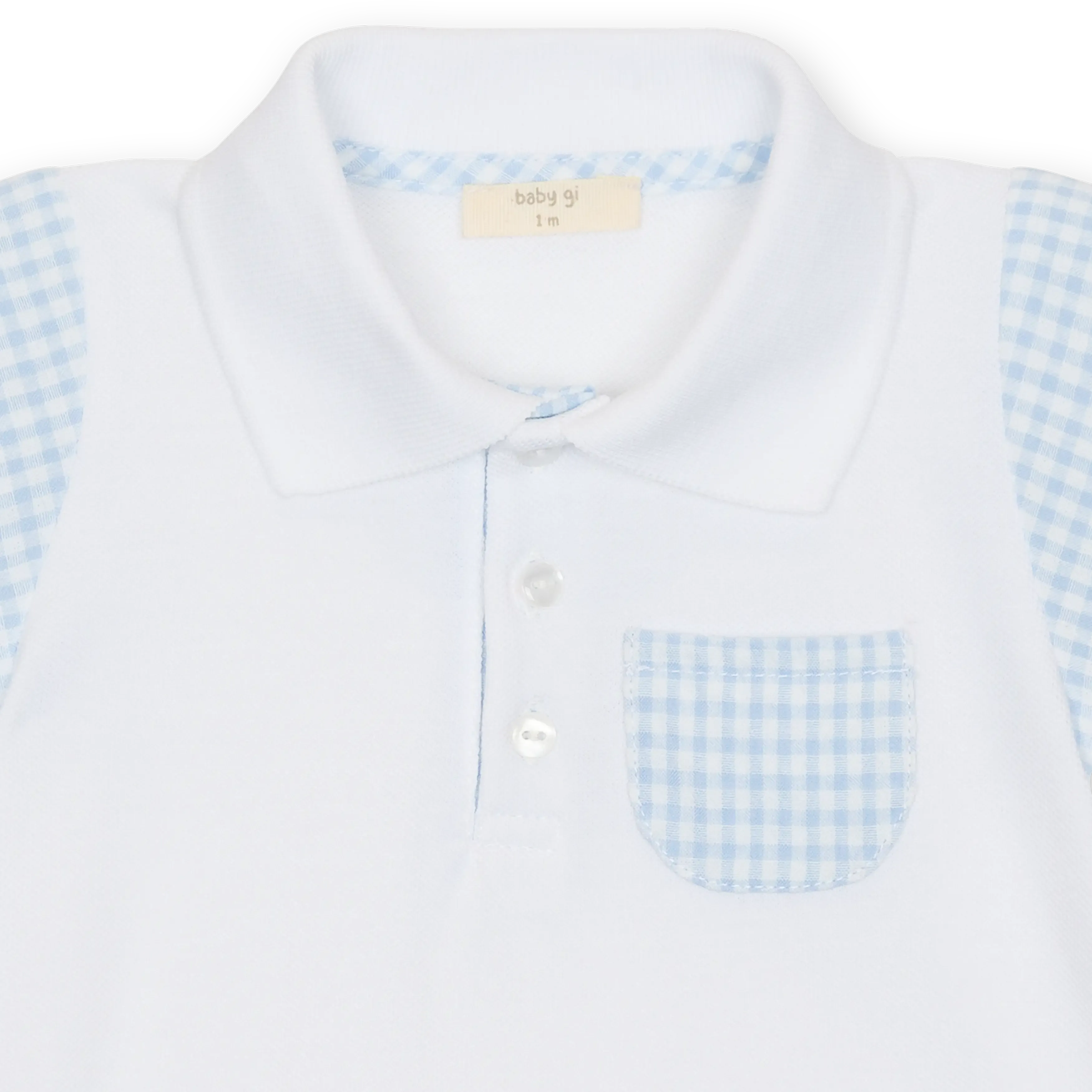 Fofo Hello Sea - Branco e Azul 