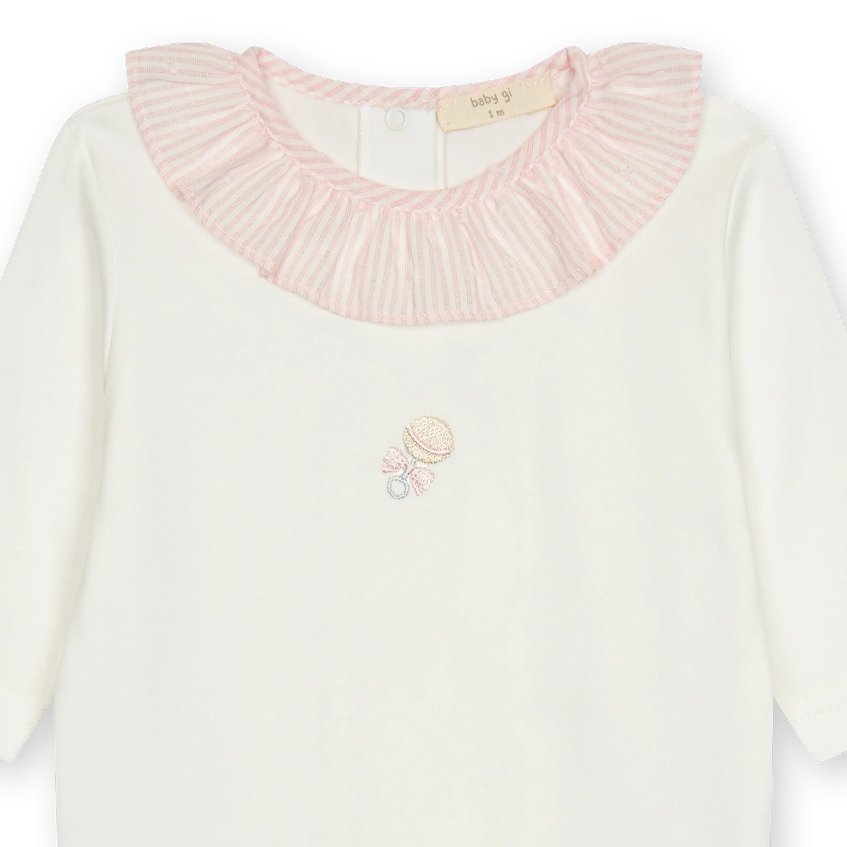 Babygrow Nursery - Rosa e Branco 