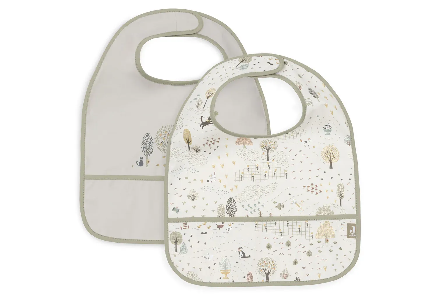  Babete Impermeável - Tiny Park (2pack)