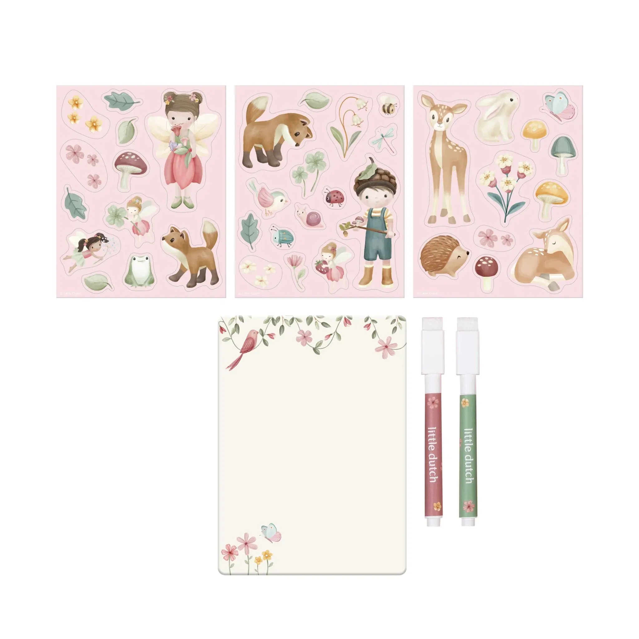 Conjunto Magnético Rosa | Fairy Garden