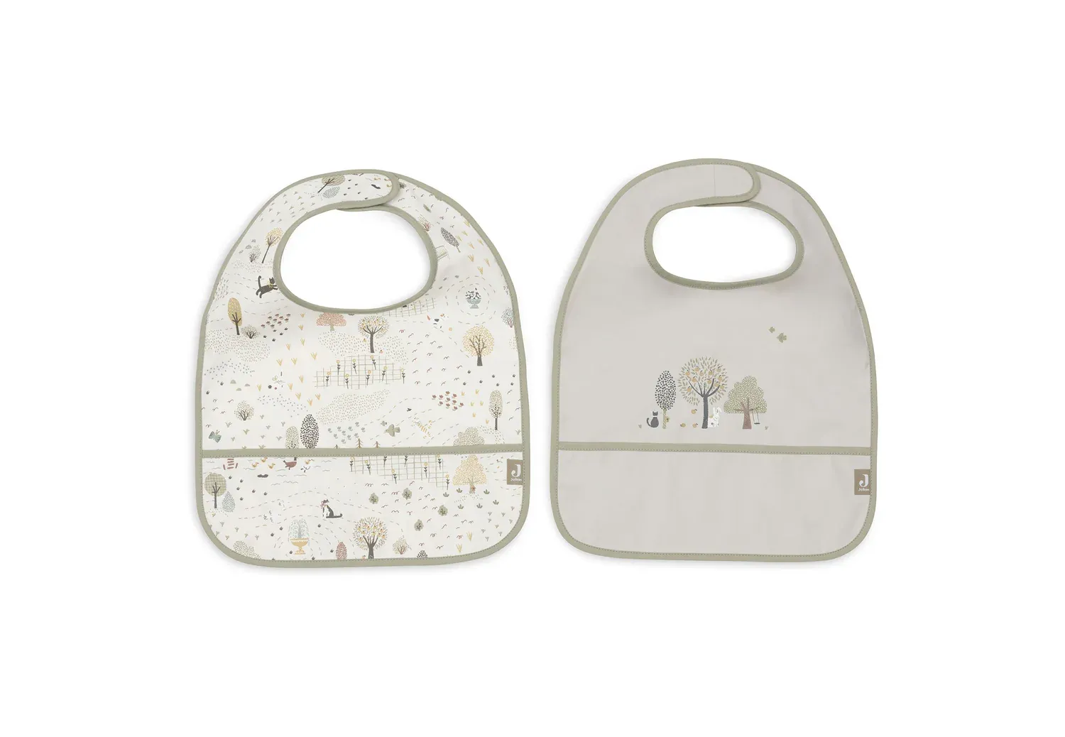  Babete Impermeável - Tiny Park (2pack)