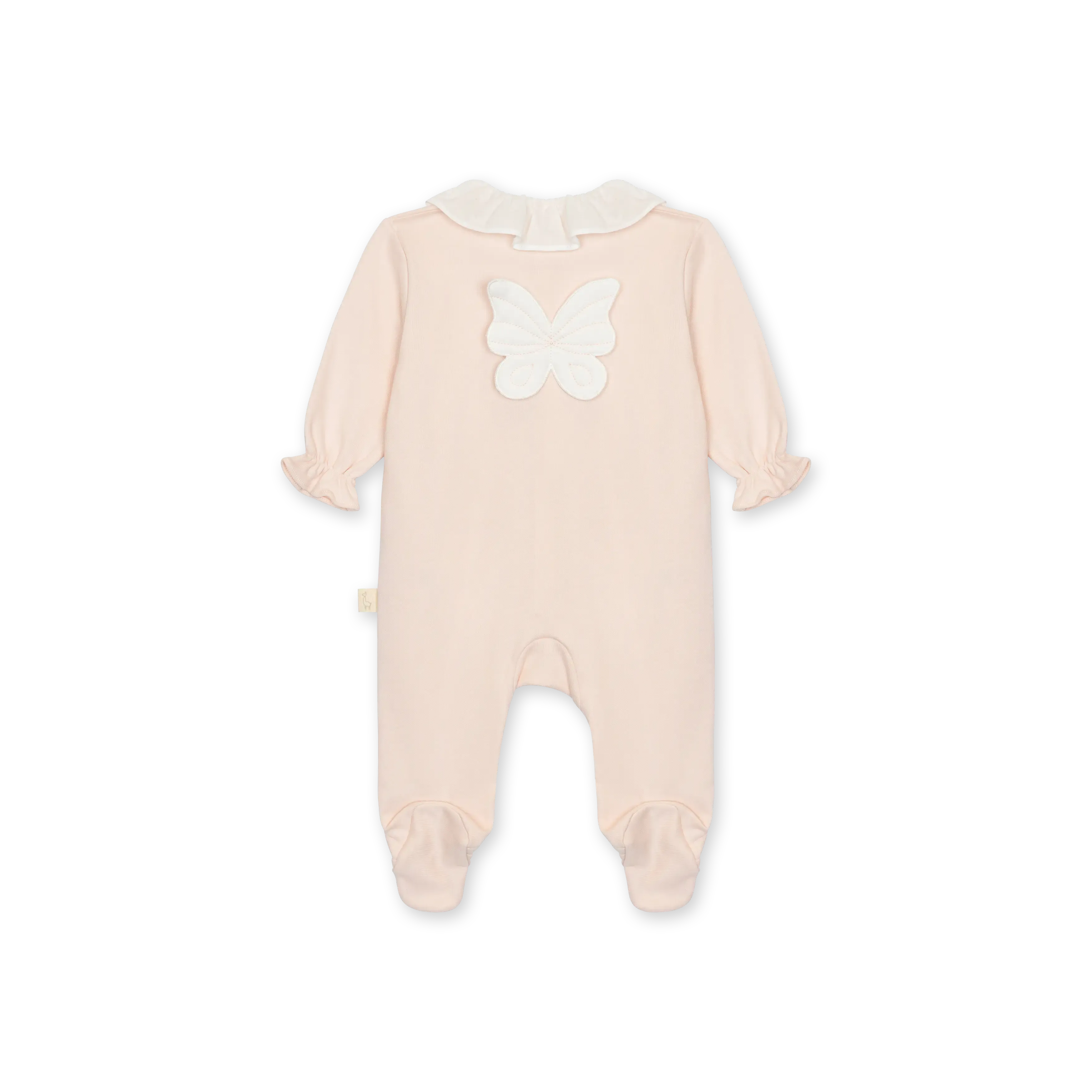Babygrow Butterfly - Peach Pink