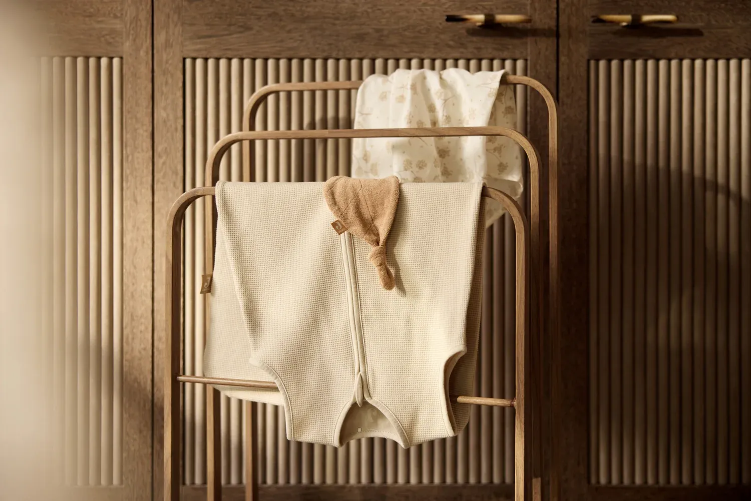 Saco de dormir Jersey 70cm Little Waffle Sand