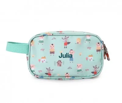Necessaire Infantil Personalizável - The Three Little Pigs