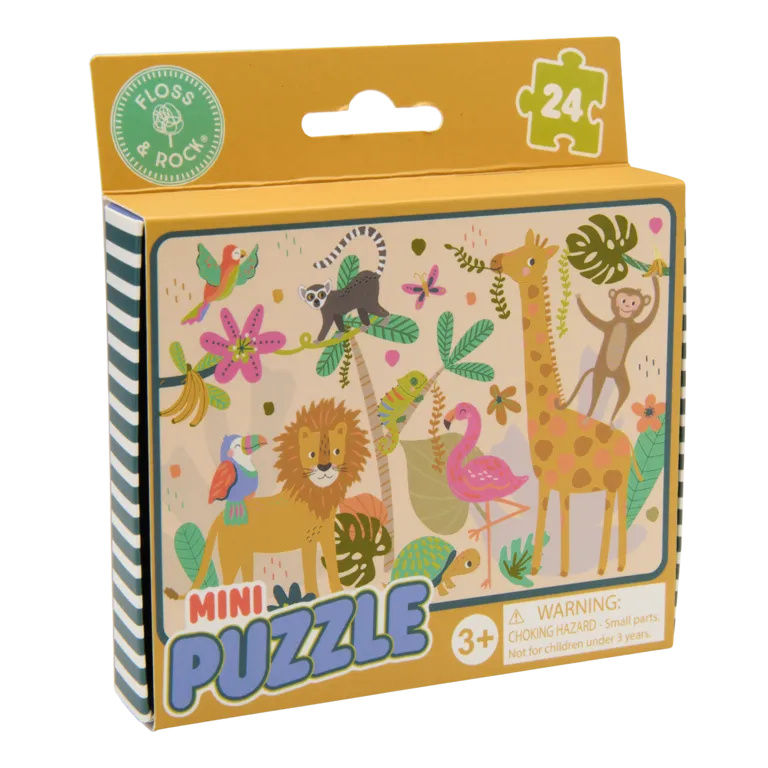 Mini Puzzle 24pçs | Jungle
