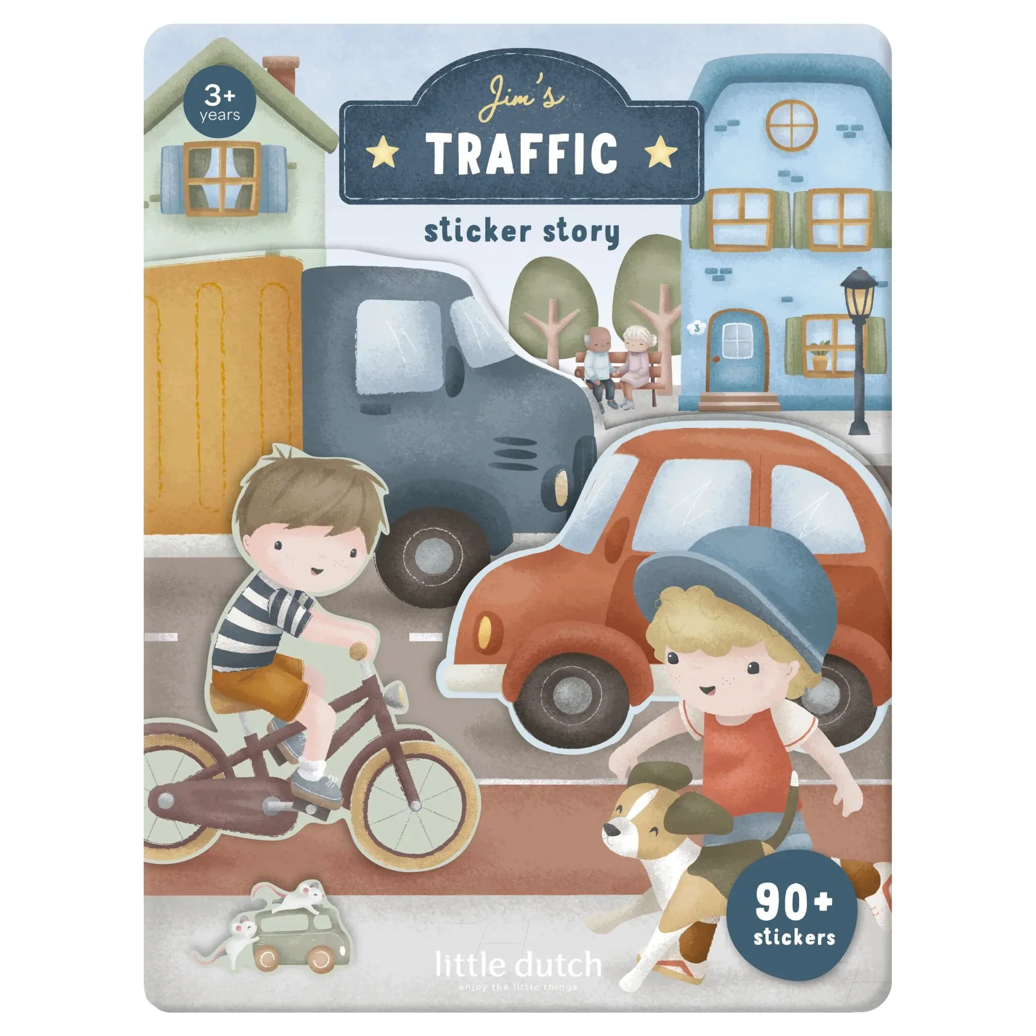 Livro de Autocolantes - Jim & Friends