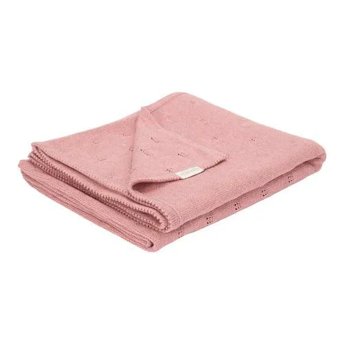 Manta de Malha para Alcofa | Pure Pink Blush 