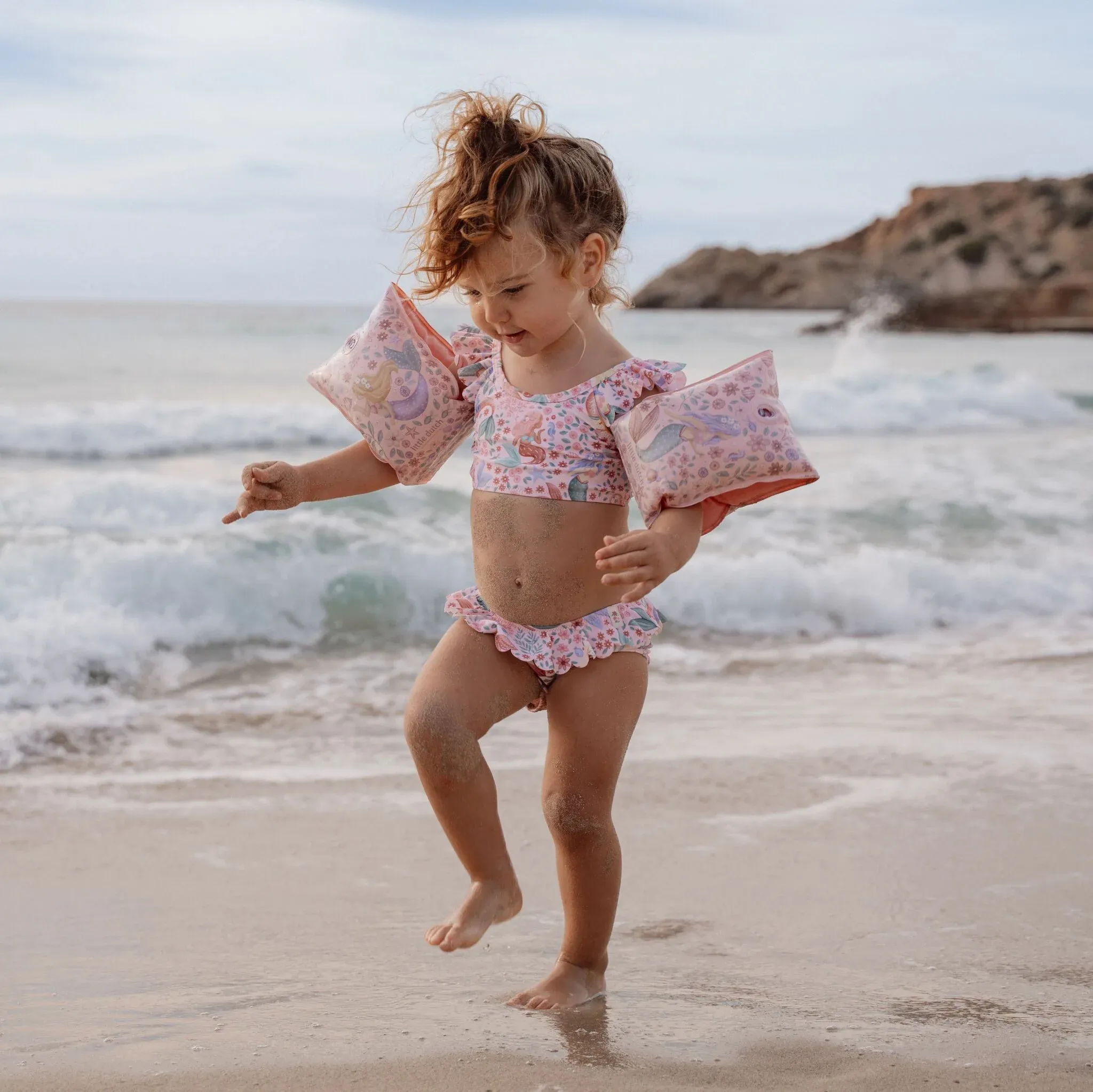 Biquíni com folhos Dreamy Mermaid | 86/92