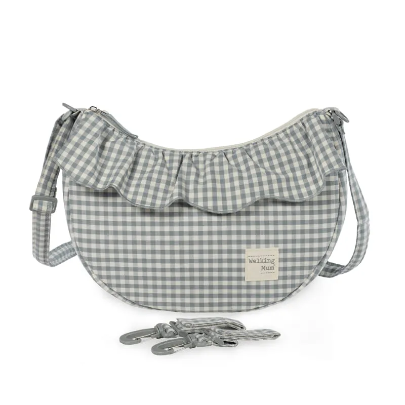 Bolsa Transversal Gondola | Praliné Vichy Matcha