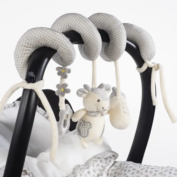 Espiral de Atividades | Cow Little Bloom - Cinza