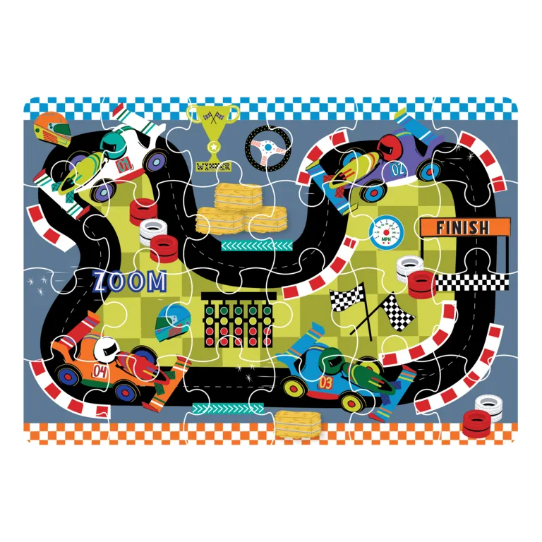 Mini Puzzle 24pçs | Cars