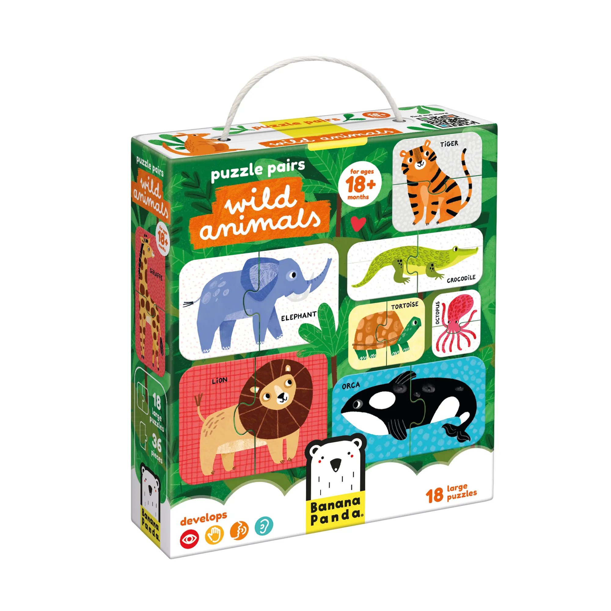 Puzzle Pairs - Wild Animals